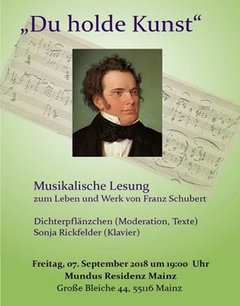 HP Plakat Franz Schubert 2018