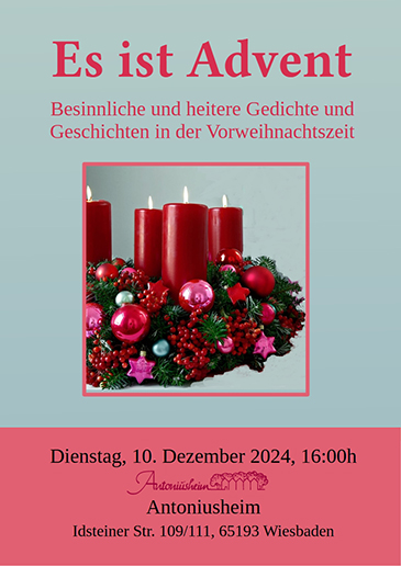 Es ist Advent